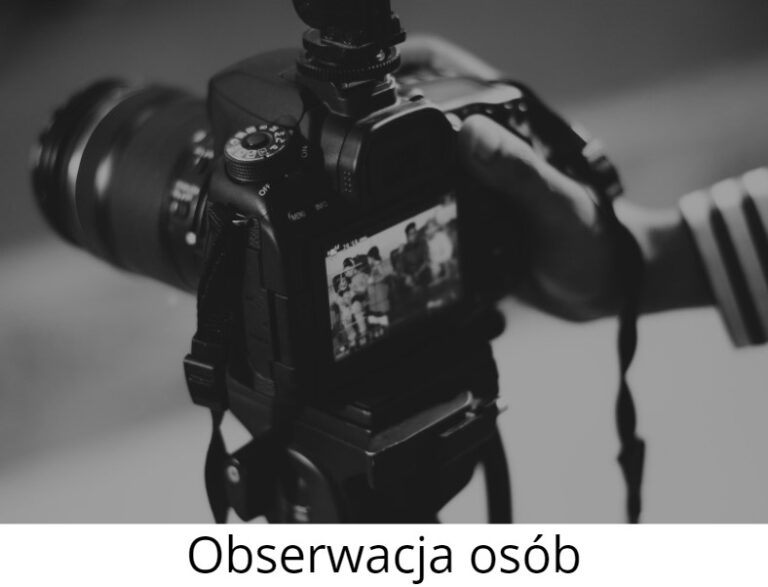 Obserwacja osób